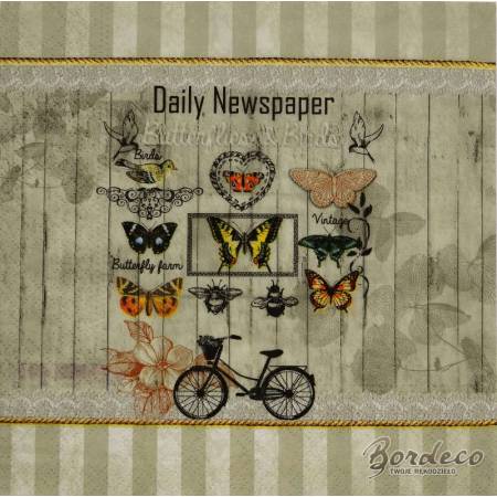 Serwetka NOUVEAU Daily Newspaper 33x33